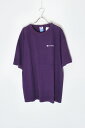 yÁzCHAMPION (`sI) MADE IN USA 90'S S/S ONE POINT LOGO T-SHIRT USA 90N  |Cg S TVc PURPLE [SIZE: XL USED]