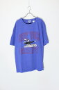 yÁzCHAMPION (`sI) MADE IN USA 90'S S/S NFL NY GIANTS PRINT T-SHIRT USA 90N  GkGtG j[[N WCAc vg TVc BLUE [SIZE: XL USED]