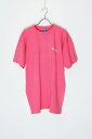 yÁzCHAMPION (`sI) MADE IN USA 90'S S/S ONE POINT LOGO T-SHIRT USA 90N  |Cg S TVc PINK [SIZE: XL USED]