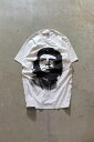 yÁzFRUIT OF THE ROOM (t[c Iu U [) MADE IN USA Y2K EARLY 00'S CHE GUEVARA PRINT T-SHIRT USA 00N `F Qo vg TVc WHITE [SIZE: S USED]