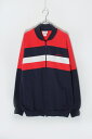 yÁzADIDAS (AfB_X) 90'S SWEAT ZIP TRACK JACKET 90N XEFbg Wbv gbN WPbg NAVY/RED/WHITE [SIZE: XL USED]