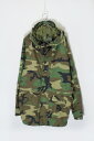 【中古】US ARMY (アメリカ軍) 01 039 S ECWCS GORE-TEX SHELL JACKET 01年代 エクワックス ゴアテックス 表地 ジャケット WOODLAND CAMO SIZE: L USED