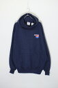 yÁzJERZEES (W[W[Y) 90'S PEPSI ONE POINT SWEAT HOODIE 90N yvV |Cg XEFbg t[fB[ NAVY [SIZE: XL USED]