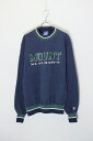 yÁzCHAMPION (`sI) MADE IN USA 90'S RIB LINE MOUNT PRINT SWEATSHIRT USA 90N u C }Eg vg XEFbgVc NAVY [SIZE: 2XL USED]