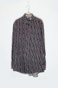 yÁzWRANGLER (O[) 90'S L/S PATTERN SHIRT 90N  p^[ Vc BLACK [SIZE: XL USED]