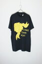 yÁzSCREEN STARS (XN[ X^[Y) MADE IN USA 91'S S/S COME HOME SOON PRINT T-SHIRT USA 91N  J z[ X[ vg TVc BLACK [SIZE: XL USED]