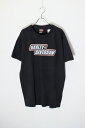 yÁzHARLEY-DAVIDSON (n[[ _rbh\) 02'S S/S SAN JUAN LOGO PRINT T-SHIRT 02N  Tt@ S vg TVc BLACK [SIZE: L USED]