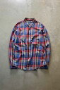 yÁzRALPH LAUREN (t [) 90'S L/S B.D CHECK SHIRT 90N  {^_E `FbN Vc MULTI [SIZE: XL USED]