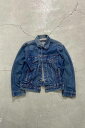 yÁzLEVI'S ([oCX) MADE IN USA 90'S 3RD DENIM JACKET USA 90N T[h fj WPbg INDIGO [SIZE: M USED]