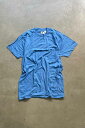 yÁzFRUIT OF THE LOOM (t[cIuU[) MADE IN USA 80'S S/S POCKET T-SHIRT USA 80N  |Pbg eB[Vc BLUE [SIZE: XL USED]