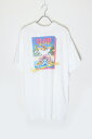 yÁzCAMEL (L) MADE IN USA 92'S S/S CLUB CAMEL MEMBER BACK PRINT ADVERTISING T-SHIRT USA 92N  Nu L o[ obN vg Aho^CWO TVc WHITE [SIZE: XL DEADSTOCK/NOS]
