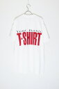 yÁzDELTA (f^) MADE IN USA 90'S YOUR BASIC BACK PRINT MESSEGE T-SHIRT USA 90N A x[WbN obN vg TVc WHITE [SIZE: XL USED]