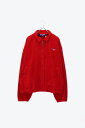 yÁzPOLO SPORT (|X|[c) MADE IN USA 90'S FLEECE ZIP JACKET USA 90N t[X Wbv WPbg RED [SIZE: XL USED]