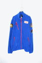 yÁzCHEMISTRY ( P~Xg[ ) NASA LOGO PATCH ZIP FLEECE JACKET iT S pb` Wbv t[X WPbg / BLUE [SIZE: L USED]