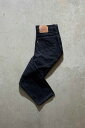 【中古】LEVI'S (リーバイス) MADE IN USA 94'S 550 DENIM PANTS USA製 94年 550 デニム パンツ サルファ染め 後染め BLACK [SIZE: W32 x L30 USED]