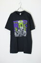 yÁzGILDAN (M_) S/S MISFITS PRINT BAND T-SHIRT  ~XtBbc vg oh TVc BLACK [SIZE: L USED]