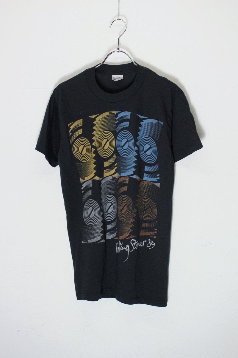 SPRING FORD (スプリング フォード) MADE IN USA 89'S ROLLING STONES NORTH AMERICAN TOUR T-SHIRT USA製 89年代 ローリング ストーンズ ノース アメリカン ツアー Tシャツ BLACK 