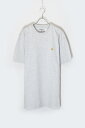 yÁzCARHARTT WIP (J[n[g _u[ACs[) ONE POINT T-SHIRT |Cg TVc GRAY [SIZE: XL USED]