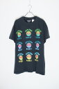 yÁzCHINATOWN MARKET (`Ci^E }[Pbg) S/S LOGO PRINT T-SHIRT  S vg TVc BLACK [SIZE: L USED]