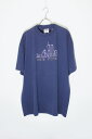 yÁzJERZEES (W[W[Y) 90'S S/S NEW YORK STUDDED T-SHIRT 90N  j[[N X^fBbh TVc NAVY [SIZE: XL USED]