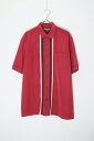 yÁzCUBAVERA (L[ox) S/S CUBA SHIRT  L[o Vc WINE [SIZE: M USED]