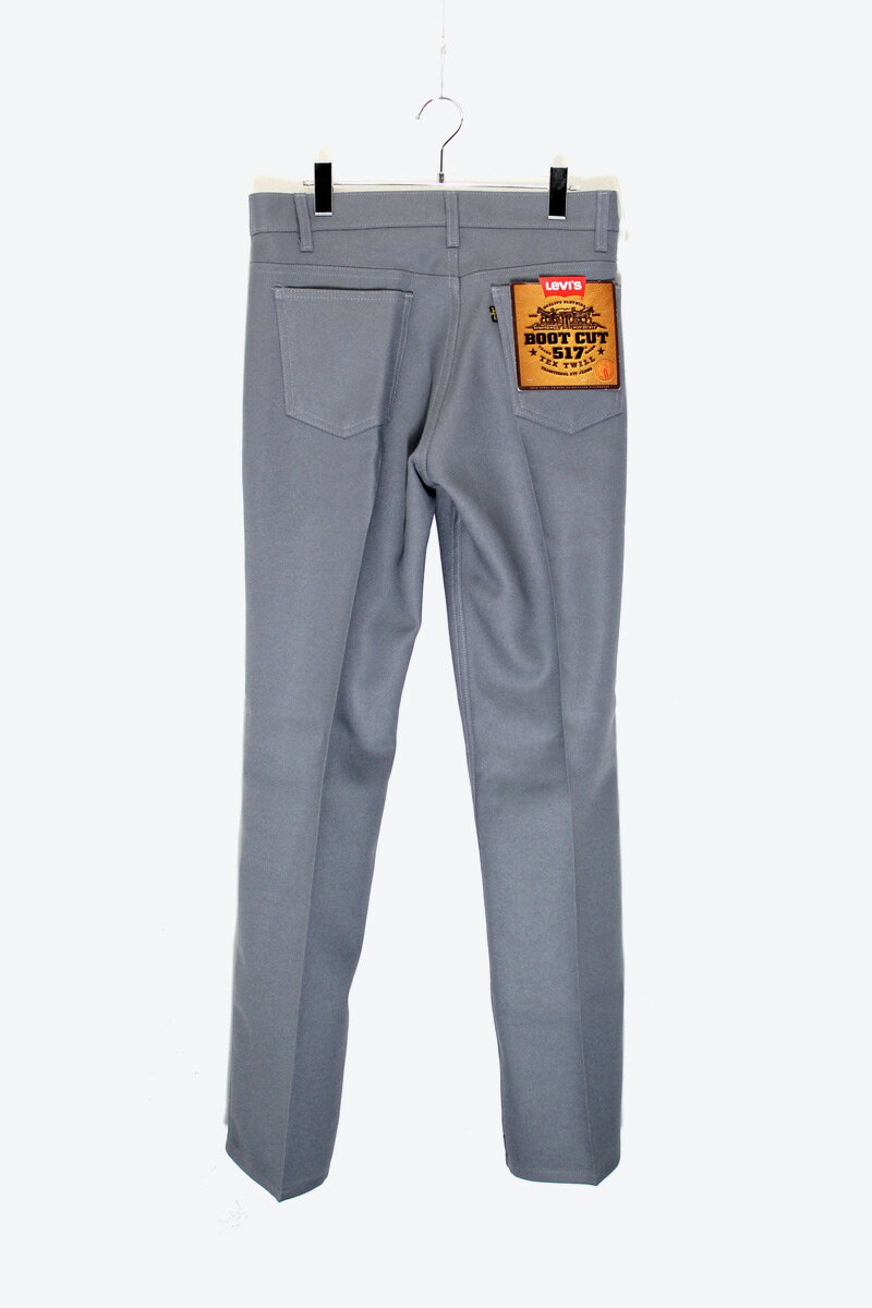 šLEVI'S (꡼Х) MADE IN USA 99'S 517 STA-PREST BOOT CUT PANTS USA 99ǯ 517 ץ ֡ĥå ѥ GRAY [SIZE: W33 x L32 DEADSTOCK/NOS]