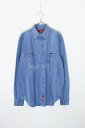 yÁzMARLBORO COUNTRY STORE ( }{ Jg[ XgA ) 90'S DENIM SHIRT 90N fj Vc[SIZE: S USED]