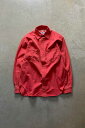 yÁzMARLBORO (}{) MADE IN USA 90'S L/S WASHED COTTON TWILL SHIRT USA 90N  Rbg cC Vc RED [SIZE: S DEADSTOCK/NOS]