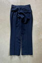 yÁzWRANGLER (O[) MADE IN USA 90'S SLACKS PANTS USA 90N XbNX pc NAVY [SIZE: W32 x L32 USED]