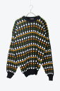 yÁzSCANDIA (XJfBA) MADE IN USA 90'S ACRYLIC KNIT SWEATER USA 90N AN jbg Z[^[ MULTI [SIZE: L DEADSTOCK/NOS]