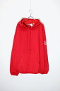 yÁzMARLBORO COUNTRY STORE ( }{ Jg[ XgA ) MADE IN USA 90'S PULLOVER ADVERTISING SWEAT HOODIE USA 90N vI[o[ XEFbg t[fB[ / RED [SIZE: M DEADSTOCK/NOS]