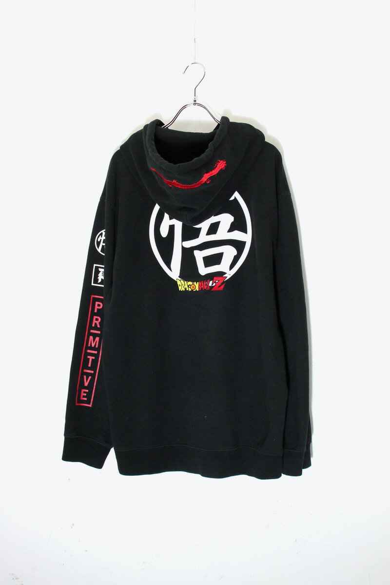 DRAGON BALL Z ( ドラゴンボール ゼット ) HOODIE SWEATSHIRT フーディー スウェット シャツ / BLACK 