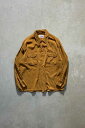 yÁzMR.VAN DYKE 70'S-80'S L/S CORDUROY SHIRT 70-80N  R[fC Vc BEIGE [SIZE: L USED]