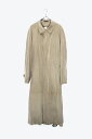 yÁzSANYO (T[) 90'S BALMACAAN COAT W/LINER 90N o}J R[g E[ Ci[ BEIGE [SIZE: L USED]