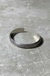 【中古】 VINTAGE MEXICAN JEWELRY (ヴィンテージ メキシカン ジュエリー) MADE IN MEXICO 925 SILVER BANGLE メキシコ製 925 シルバー バングル [SIZE: ONE SIZE USED]