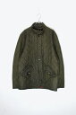 yÁzBARBOUR (ouA[) QUILTING JACKET LeBO WPbg / KHAKI [SIZE: M USED]