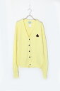 yÁzIZOD (AC]bh) MADE IN MEXICO 90'S ONE POINT ACRYLIC CARDIGAN LVR 90N  |Cg AN J[fBK / YELLOW [SIZE: XL USED]