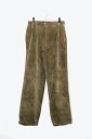 yÁzCHAPS RALPH LAUREN (`bvX t[) 90'S TURN UP CORDUROY PANTS 90N ^[ Abv R[fC pc KHAKI [SIZE: W30 x L32 USED]