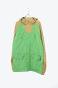 yÁzTHE NORTH FACE (U m[X tFCX) 14'S HYVENT NYLON MOUNTAIN HOODIE 14N nCxg iC }Ee t[fB[ BEIGE / GREEN [SIZE: M USED]