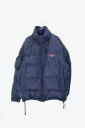 yÁzPOLO SPORTS (|X|[c) 90'S DOWN JACKET 90N _E WPbg / NAVY [SIZE: L USED]