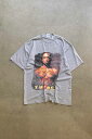 yÁzPRO CLUB (vNu) MADE IN USA EARLY 00'S S/S 2PAC PRINT HIP HOP T-SHIRT USA 00N  2pbN vg qbvzbv eB[Vc GRAY [SIZE: XL USED]