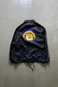 yÁzVANS (oY) SPONGE BOB BACK PRINT NYLON COACH JACKET X|W {u obN vg iC R[` WPbg BLACK [SIZE: M DEADSTOCK/NOS]