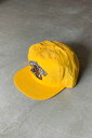 yÁzCONSEPTS (RZvg) 90'S CAMEL EMBROIDERY NYLON 6PANEL CAP 90N L hJ iC 6pl Lbv YELLOW [SIZE: ONE SIZE USED]