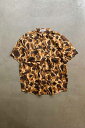 yÁzCOLUMBIA (RrA) 90'S S/S CAMOUFLAGE HUNTING BOX SHIRT 90N  Jt[W neBO {bNX Vc BROWN [SIZE: XL USED]