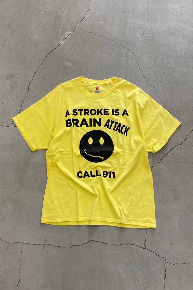 šHANES (إ) S/S BRAIN ATTACK PRINT MESSAGE T-SHIRT Ⱦµ ֥쥤 å ...