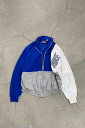 yÁzNIKE (iCL) 90'S SWEAT TRACK JACKET 90N XEFbg gbN WPbg BLUE / GRAY [SIZE: XL USED]