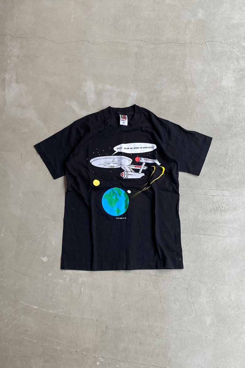 FRUIT OF THE LOOM (フルーツオブザルーム) 96' S/S STAR TREK PRINT MOVIE T-SHIRT 96年 半袖 スタートレック プリント ムービー ティーシャツ BLACK 