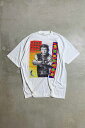 yÁzSPORTWEAR (X|[cEFA) MADE IN USA 89-90'S S/S PAUL MCCARTNEY PRINT BAND TOUR T-SHIRT USA 89-90N  |[ }bJ[gj[ vg oh cA[ eB[Vc WHITE [SIZE: XL USED]