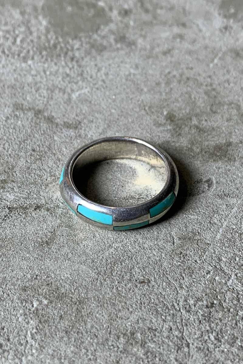 š VINTAGE SILVER JEWELRY (ơ С 奨꡼) 925 SILVER RING W/TURQUOISE 925 ...