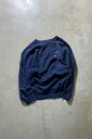 yÁzCHAMPION (`sI) MADE IN USA 80'S REVERSE WEAVE ONE POINT SWEATSHIRT USA 80N o[XEB[u XEFbgVc NAVY [SIZE: L USED]